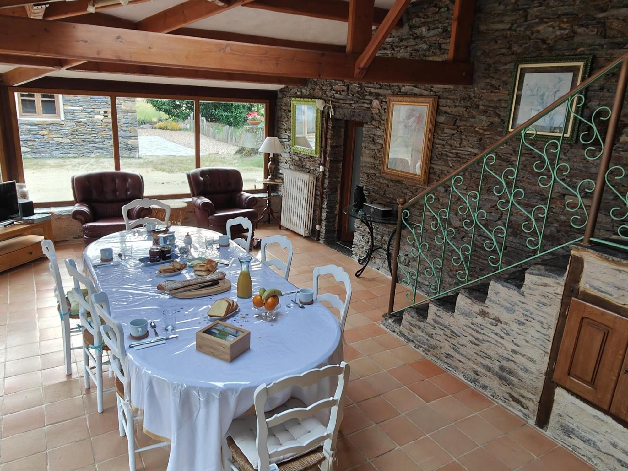 Chambre D'Hotes Saint Jacob Relais De Chasse Du XVIII Siecle Les Fougerêts Eksteriør bilde